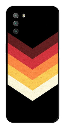 MultiColor Arrow Metal Mobile Case for Poco M3