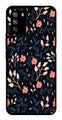 Floral Pattern Metal Mobile Case for Poco M3   (Design No -10)