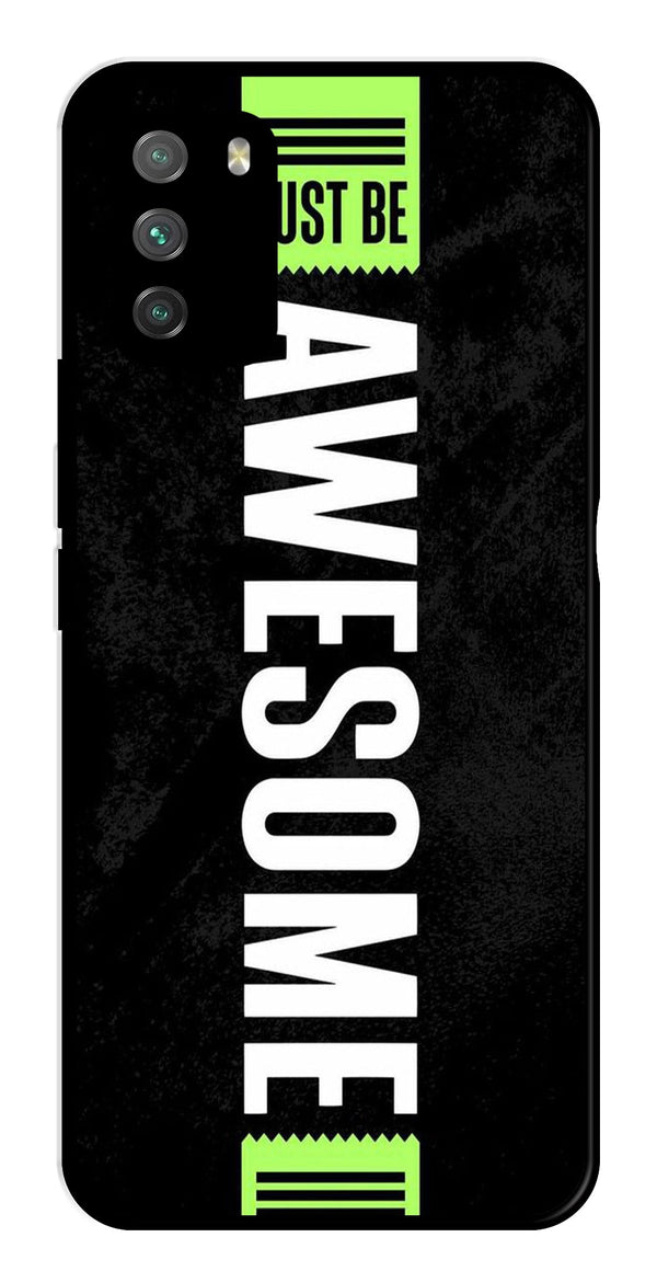Awesome Metal Mobile Case for Poco M3   (Design No -33)