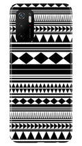 Black white Pattern Case for Poco M3 Pro