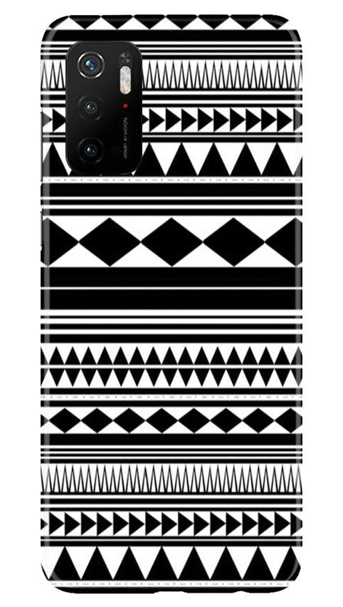 Black white Pattern Case for Poco M3 Pro