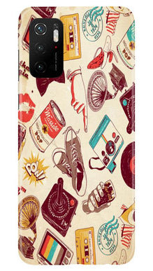 Vintage Mobile Back Case for Poco M3 Pro (Design - 35)