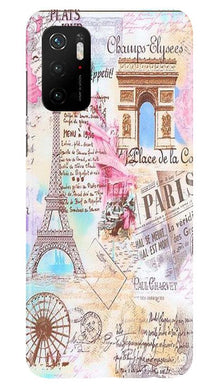 Paris Eiftel Tower Mobile Back Case for Poco M3 Pro (Design - 54)