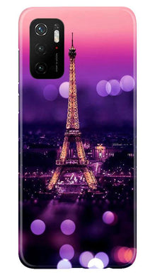 Eiffel Tower Mobile Back Case for Poco M3 Pro (Design - 86)