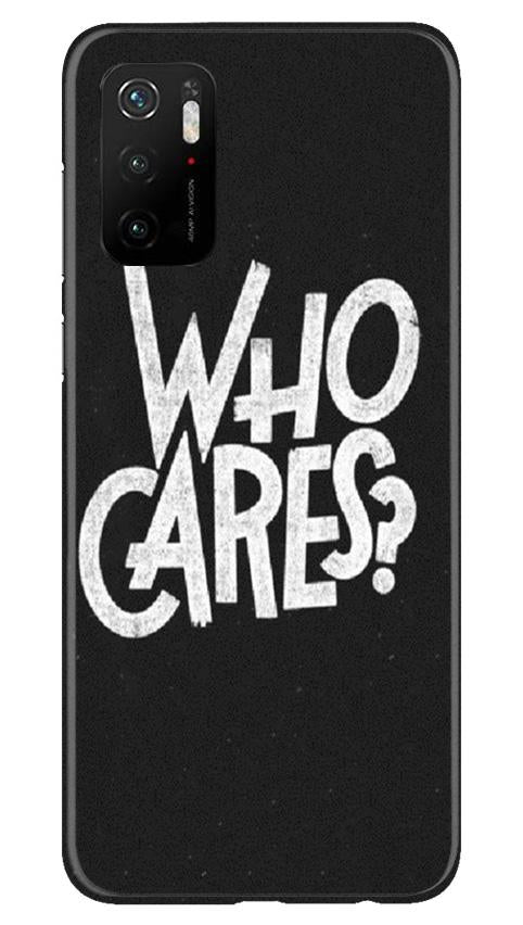 Who Cares Case for Poco M3 Pro