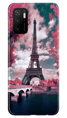 Eiffel Tower Mobile Back Case for Poco M3 Pro  (Design - 101)