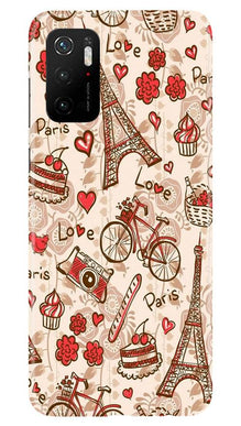 Love Paris Mobile Back Case for Poco M3 Pro  (Design - 103)