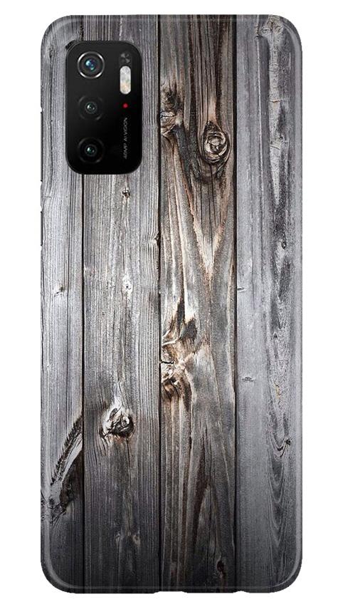 Wooden Look Case for Poco M3 Pro  (Design - 114)