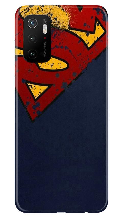 Superman Superhero Case for Poco M3 Pro  (Design - 125)