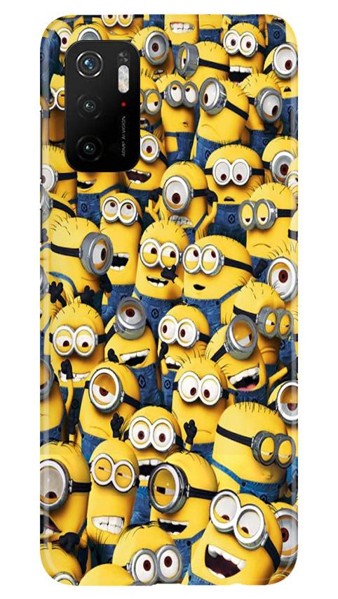 Minions Case for Poco M3 Pro  (Design - 126)