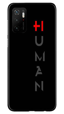 Human Mobile Back Case for Poco M3 Pro  (Design - 141)