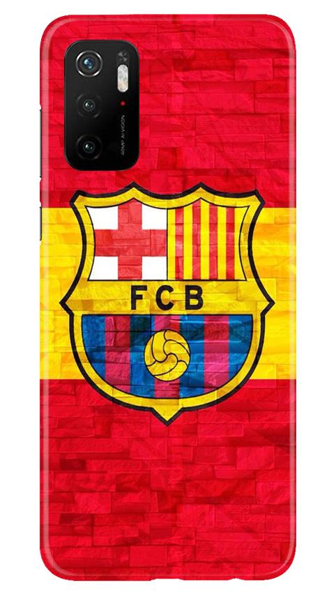 FCB Football Case for Poco M3 Pro  (Design - 174)