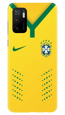 Brazil Mobile Back Case for Poco M3 Pro  (Design - 176)