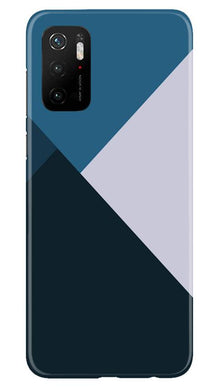 Blue Shades Mobile Back Case for Poco M3 Pro (Design - 188)