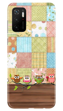 Owls Mobile Back Case for Poco M3 Pro (Design - 202)