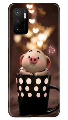 Cute Bunny Mobile Back Case for Poco M3 Pro (Design - 213)