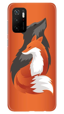 Wolf  Mobile Back Case for Poco M3 Pro (Design - 224)