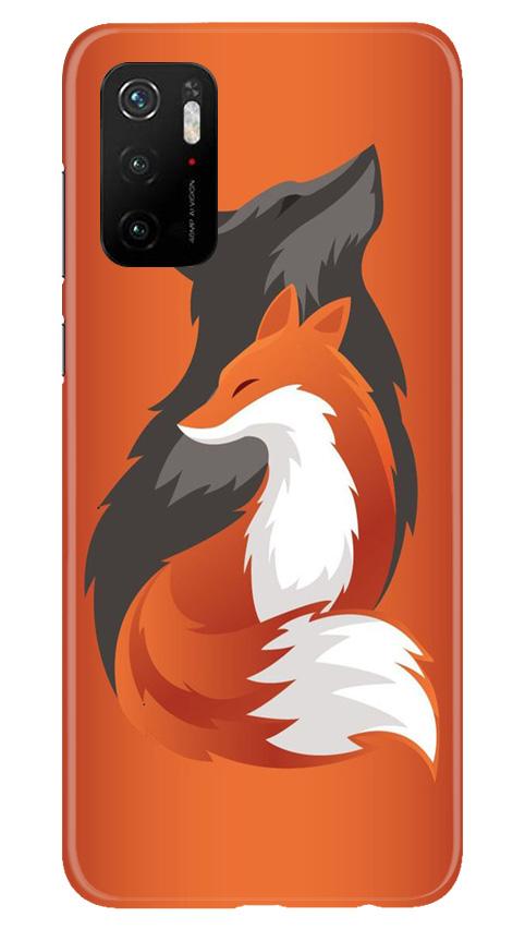 Wolf  Case for Poco M3 Pro (Design No. 224)