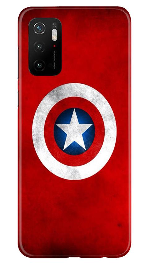Captain America Case for Poco M3 Pro (Design No. 249)