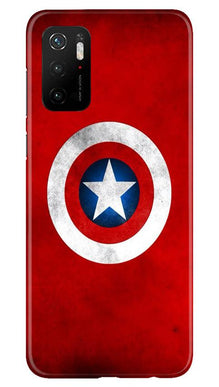 Captain America Mobile Back Case for Poco M3 Pro (Design - 249)