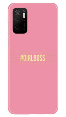 Girl Boss Pink Mobile Back Case for Poco M3 Pro (Design - 263)