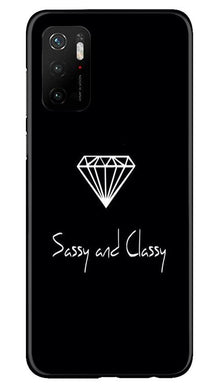 Sassy and Classy Mobile Back Case for Poco M3 Pro (Design - 264)