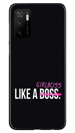 Like a Girl Boss Case for Poco M3 Pro (Design No. 265)
