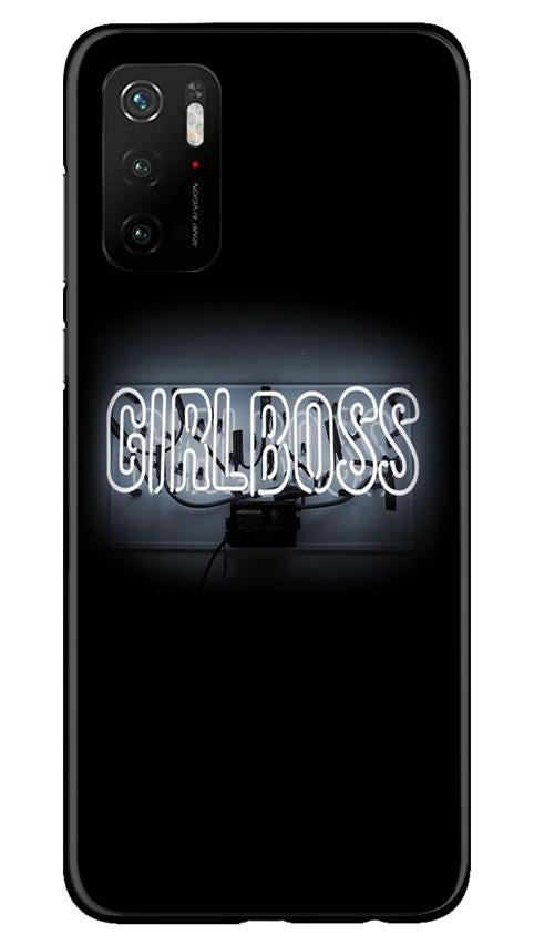 Girl Boss Black Case for Poco M3 Pro (Design No. 268)