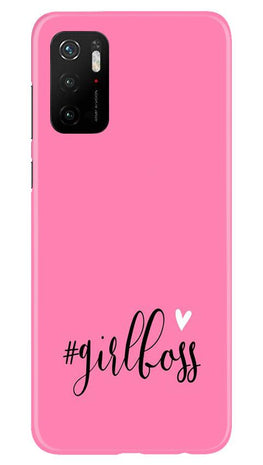 Girl Boss Pink Case for Poco M3 Pro (Design No. 269)