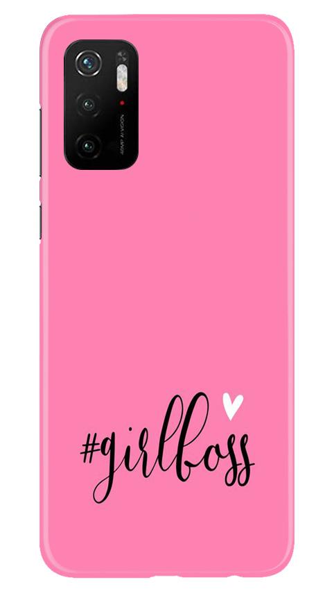 Girl Boss Pink Case for Poco M3 Pro (Design No. 269)