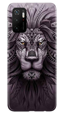 Lion Mobile Back Case for Poco M3 Pro (Design - 315)