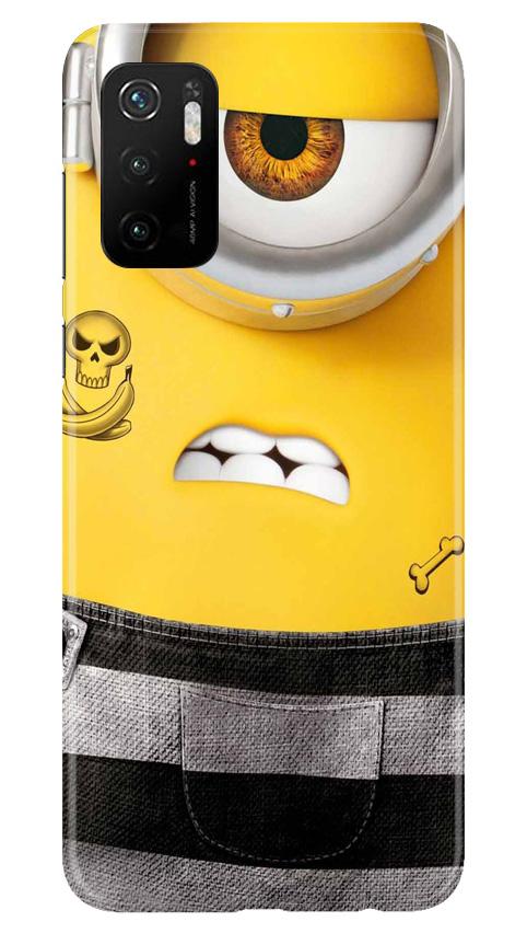 Minion Mobile Back Case for Poco M3 Pro (Design - 324)