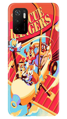 Rescue Rangers Mobile Back Case for Poco M3 Pro (Design - 341)
