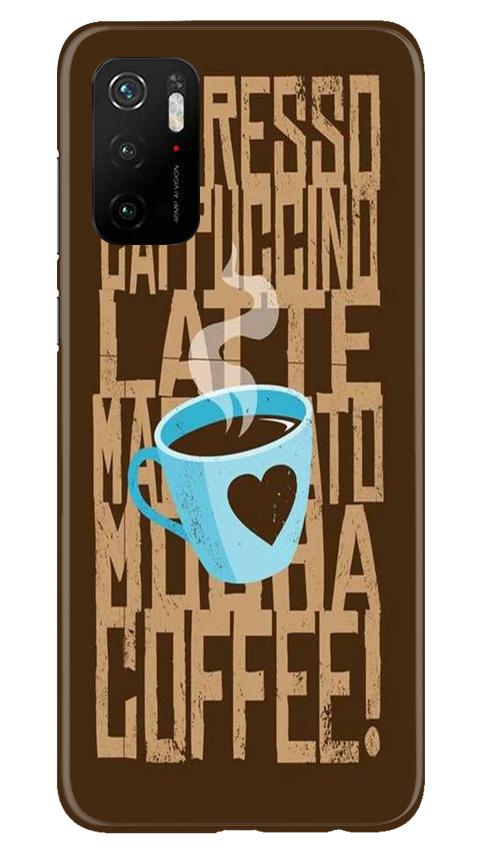 Love Coffee Mobile Back Case for Poco M3 Pro (Design - 351)