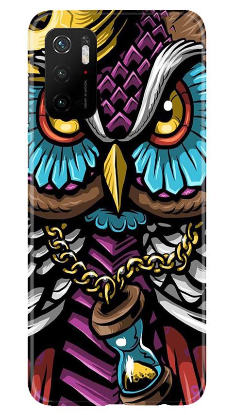 Owl Mobile Back Case for Poco M3 Pro (Design - 359)