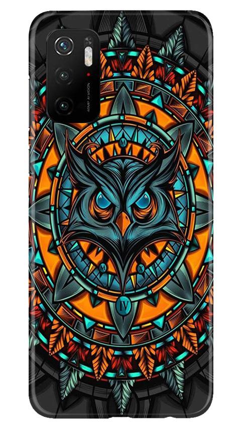 Owl Mobile Back Case for Poco M3 Pro (Design - 360)