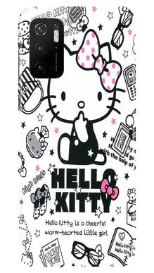 Hello Kitty Mobile Back Case for Poco M3 Pro (Design - 361)