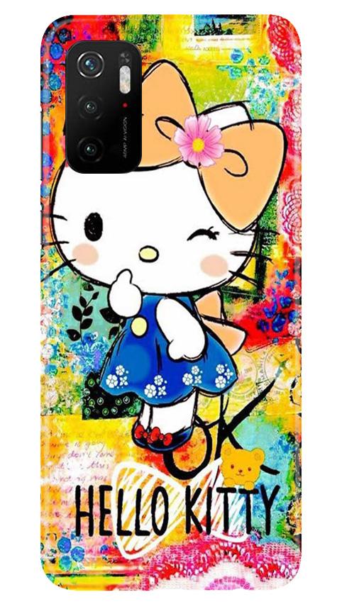Hello Kitty Mobile Back Case for Poco M3 Pro (Design - 362)