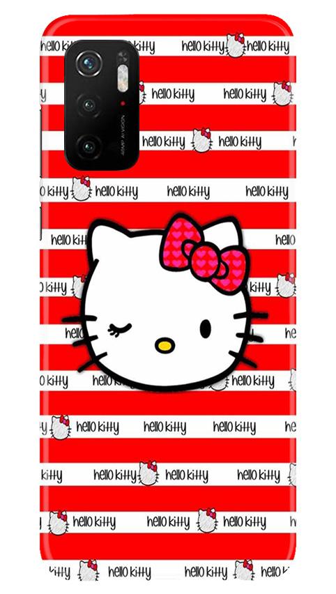 Hello Kitty Mobile Back Case for Poco M3 Pro (Design - 364)