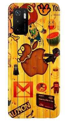 Wooden Texture Mobile Back Case for Poco M3 Pro (Design - 367)