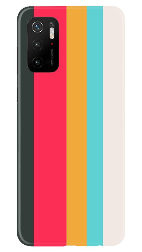 Color Pattern Mobile Back Case for Poco M3 Pro (Design - 369)