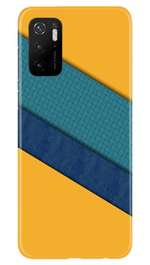 Diagonal Pattern Mobile Back Case for Poco M3 Pro (Design - 370)