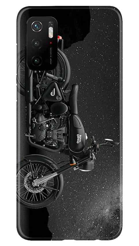 Royal Enfield Mobile Back Case for Poco M3 Pro (Design - 381)
