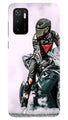 Biker Mobile Back Case for Poco M3 Pro (Design - 383)