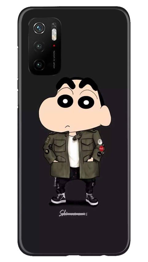 Shin Chan Mobile Back Case for Poco M3 Pro (Design - 391)