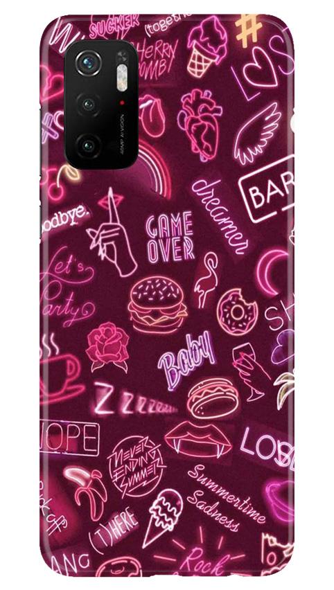 Party Theme Mobile Back Case for Poco M3 Pro (Design - 392)