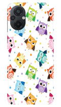 Owl Baground Pattern shore Case for Poco M5