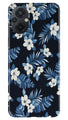 White flowers Blue Background2 Case for Poco M5