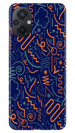 Line Art Baground Case for Poco M5