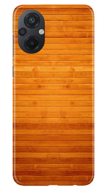 Wooden Look Mobile Back Case for Poco M5  (Design - 111)